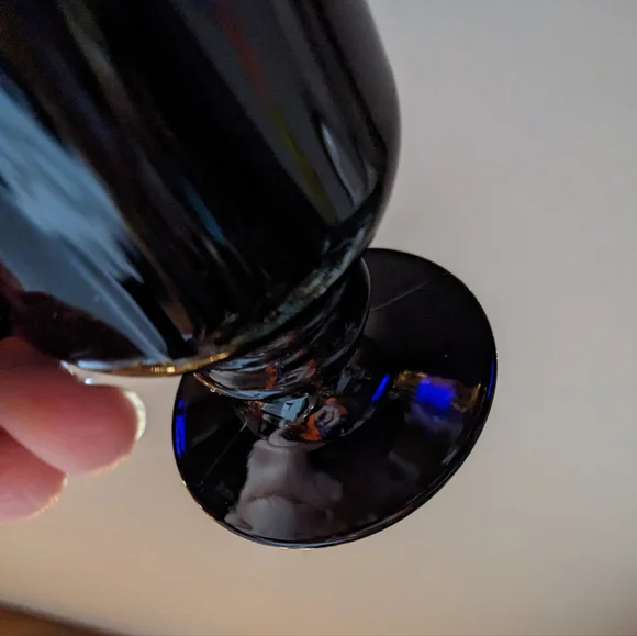 Black pedestal cups - Picture 2 of 8